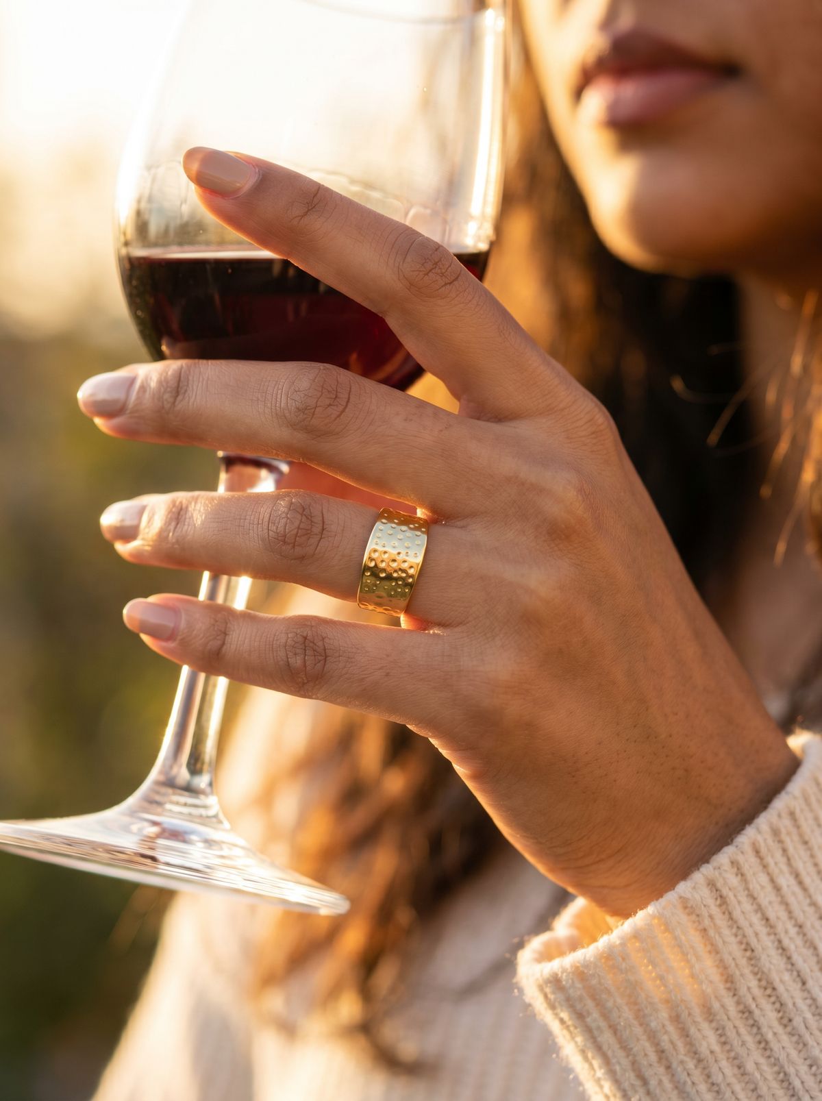 Plain Solid Gold Ring
